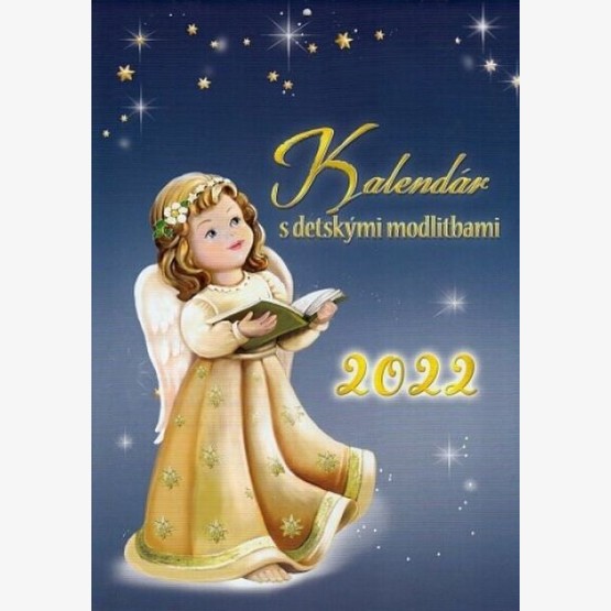 Kalendár s detskými modlitbami 2022...