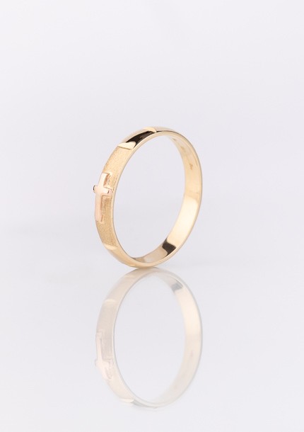 Zlatý ružencový prsteň