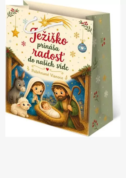 Darčeková taška - Ježiško...