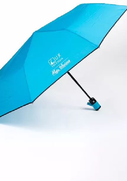 Dáždnik skladací TV LUX - modrý