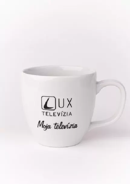 Hrnček TV LUX - biely