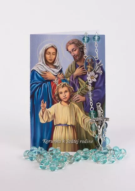 Ruženec s obrázkom Svätá rodina