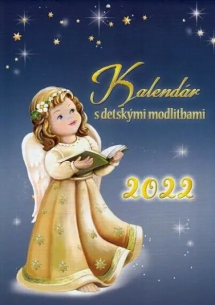Kalendár s detskými modlitbami 2022 (nástenný)