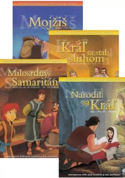 DVD – Animované biblické...