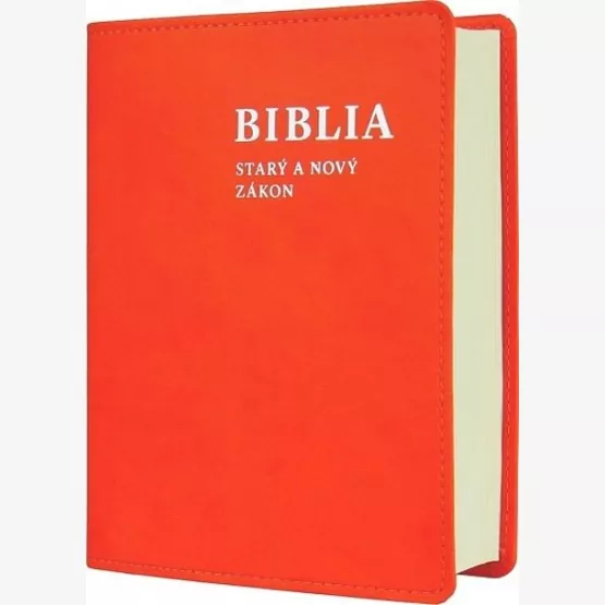 BIBLIA SSV - Oranžová, vrecková...