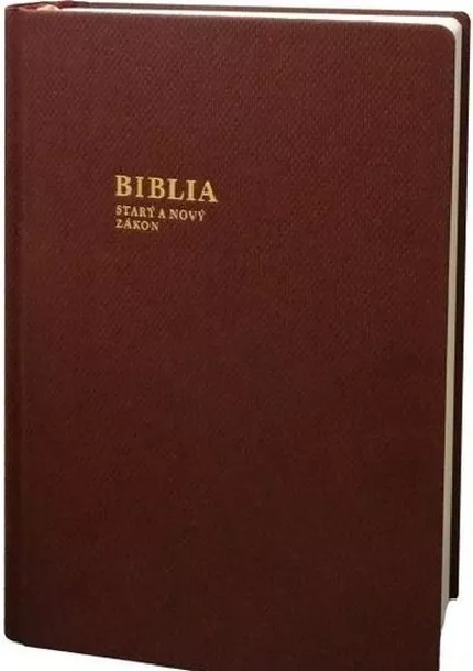 BIBLIA Starý a Nový zákon SSV / baklažánová
