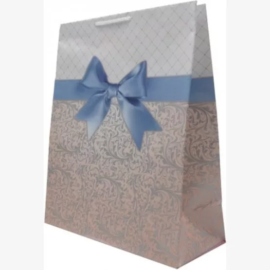 Darčeková taška / mašľa / modrá