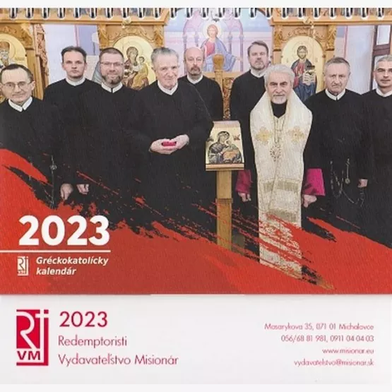 Kalendár gréckokatolícky 2023/ stolový