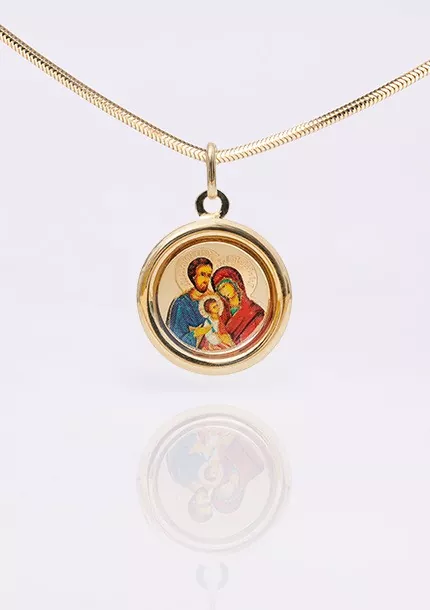 Zlatý medailón Svätej rodiny