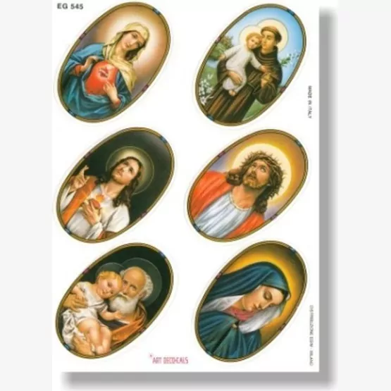 Samolepky – Ježiš, Panna Mária, Sv....