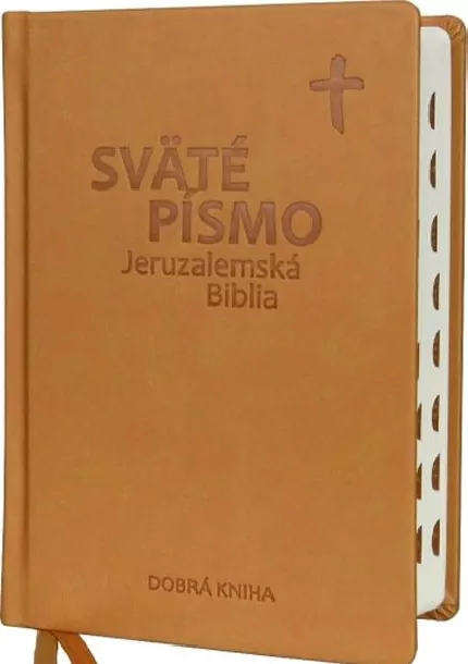 Jeruzalemská Biblia / hnedá - formát - 13,7×18,7 cm