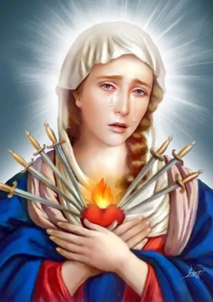 Magnetka – Panna Mária Sedembolestná