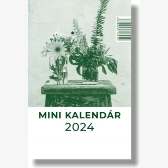 Stolový mini kalendár 2024 zelený
