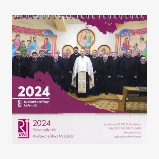 Gréckokatolícky kalendár 2024 stolový