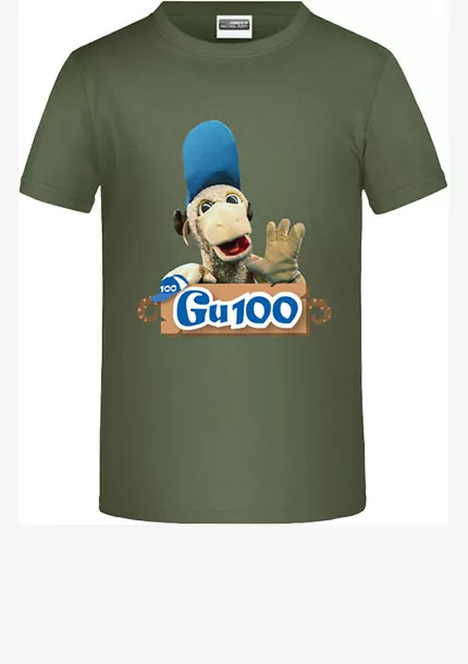 Tričko GU100 - olivové