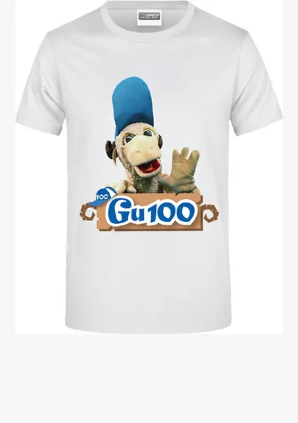 Tričko GU100 - biele / pre dospelých
