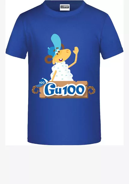 Tričko GU100 - modré