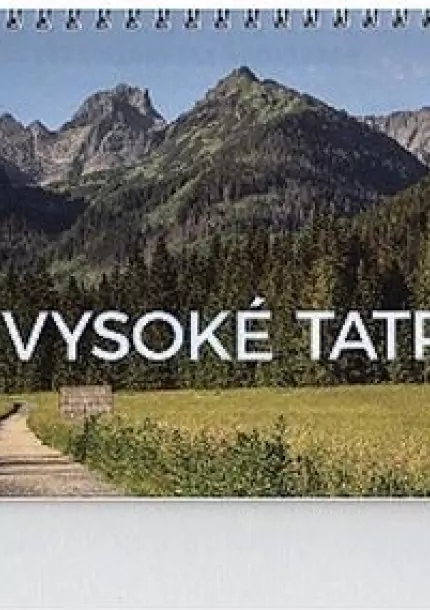 Kalendár 2025 Vysoké Tatry -stolový