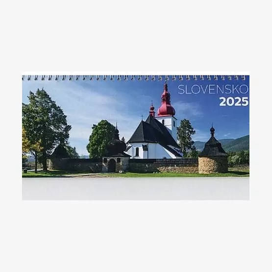 Stolový kalendár 2025 - Slovensko