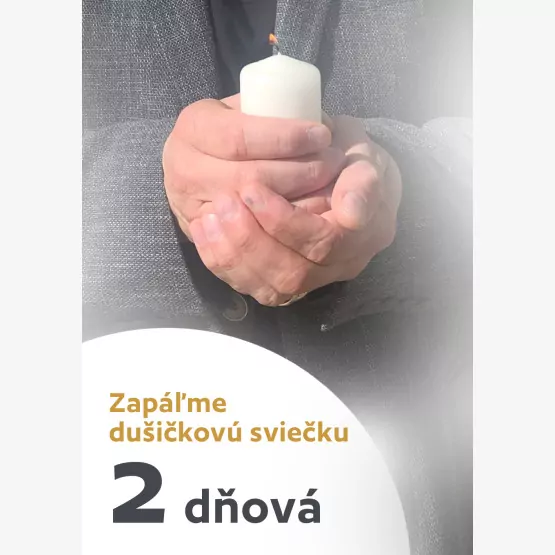 Dušičková sviečka TV LUX - 2 dňová